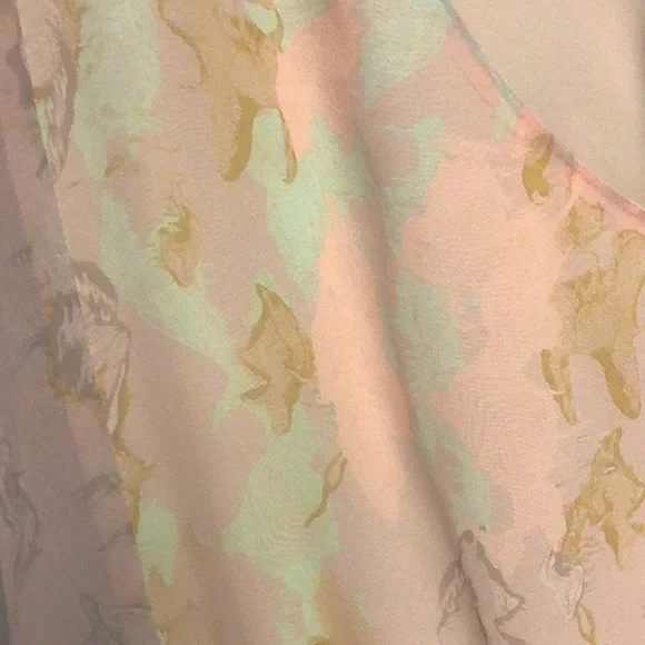 New Rory Beca 100% Silk Chiffon Drawstring Mini Dress - Picture 3 of 6